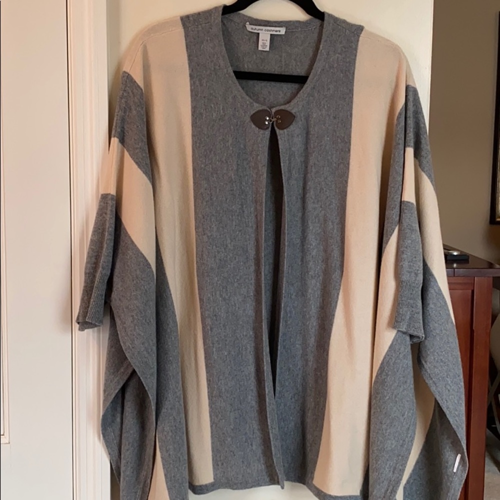 Autumn Cashmere 100% cashmere cape